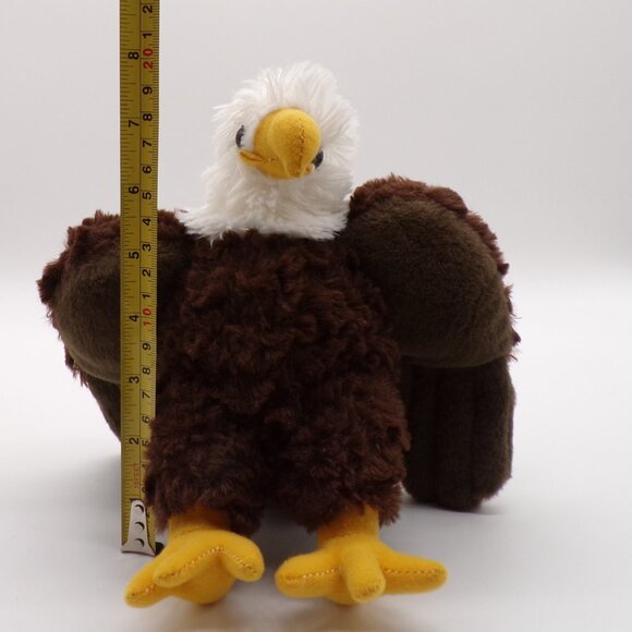 Wild Republic Bald Eagle Plush 8 inch Bird Watching Wildlife Stuffed Animal Toy - Picture 9 of 11